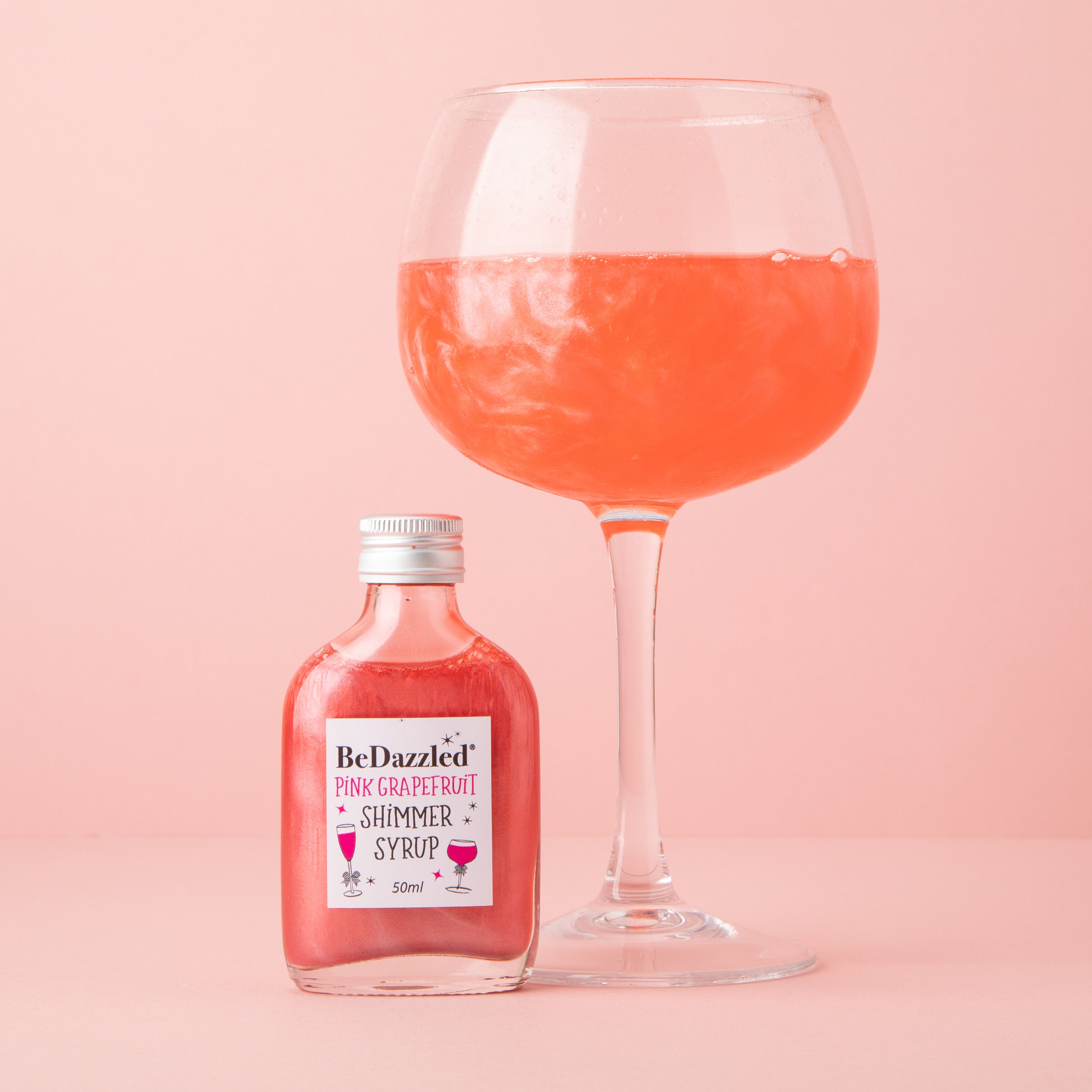 Pink Grapefruit Shimmer Syrup 50ml