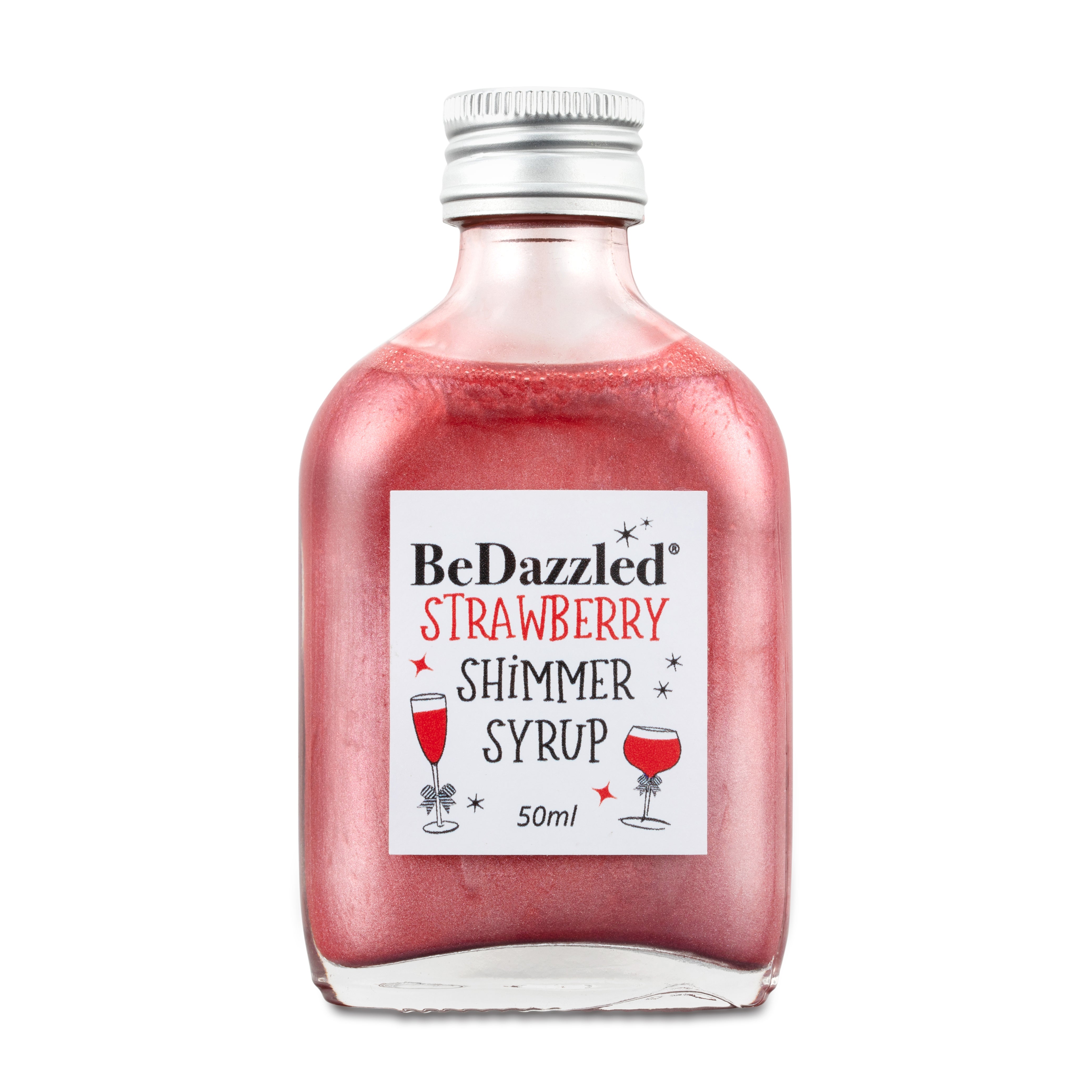 Strawberry Shimmer Syrup 50ml