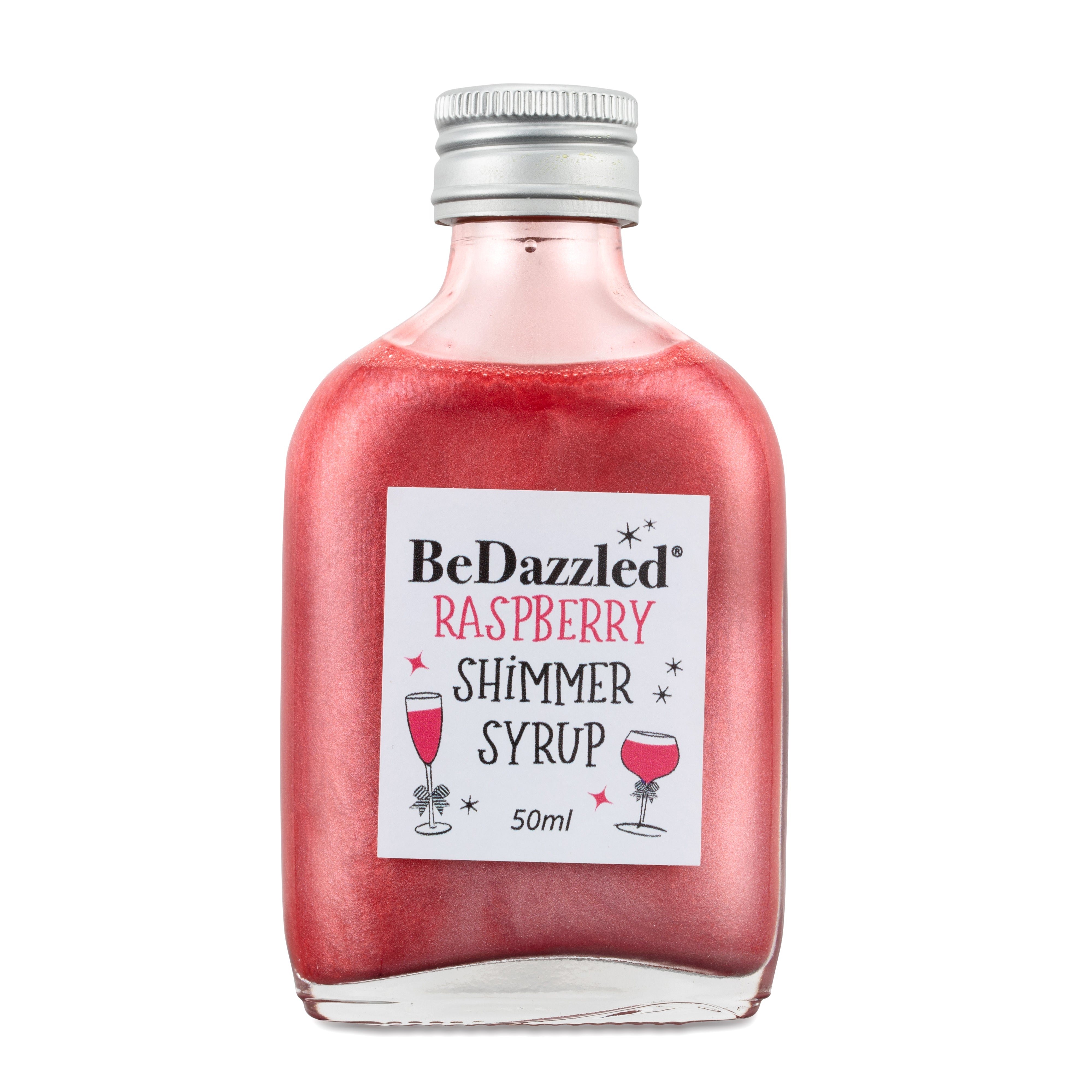 Raspberry Shimmer Syrup 50ml
