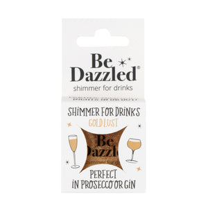 Gold Lust Sparkle Shimmer 2.5g pot - serves 25-30 flutes of fizz