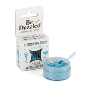 Blue Azure Silk Shimmer 2.5g pot - serves 25-30 flutes of fizz