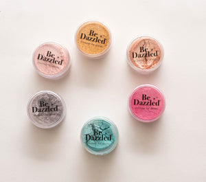 Rose Gold Sparkle Shimmer 2.5g pot - serves 25-30 flutes of fizz