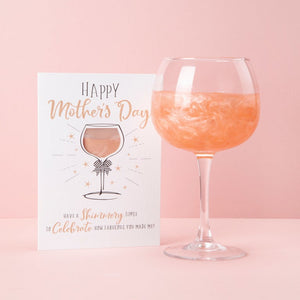Happy Mother's Day. Have a shimmery tipple....  - contains rose gold sparkle drinks shimmer