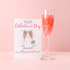 Happy Valentine's Day Sparkle Chops!  - contains Pink Candy Silk drinks shimmer
