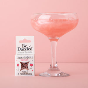 Pink Candy Silk Shimmer 2.5g pot - serves 25-30 flutes of fizz